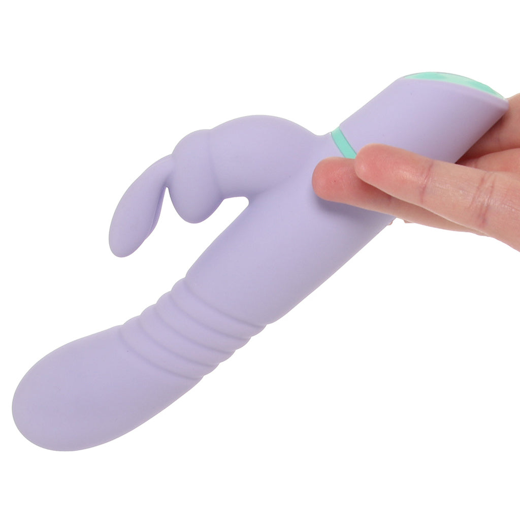 Love Bunny Thrusting Bunny Vibe in Purple Vibrators > Rabbit Vibrators
