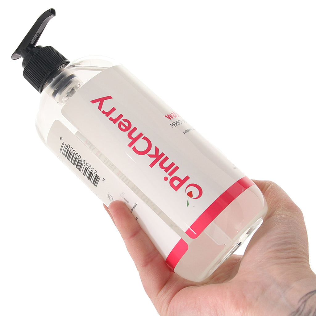 PinkCherry Water Based Anal Lubricant in 16oz/475ml Lubes and Lotions > Anal Sex Lubes