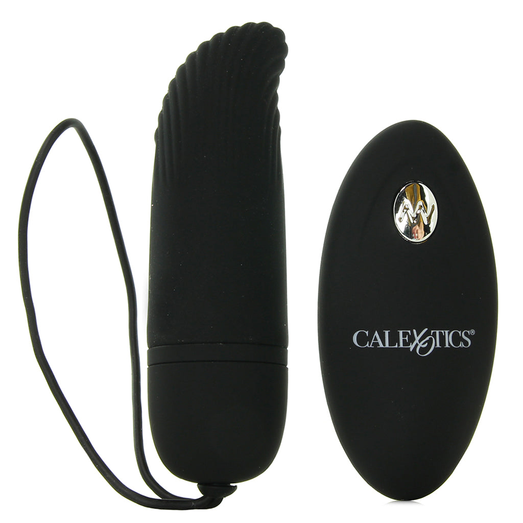 Silicone Remote Ridged G Vibe in Black Vibrators > G-Spot Vibrators