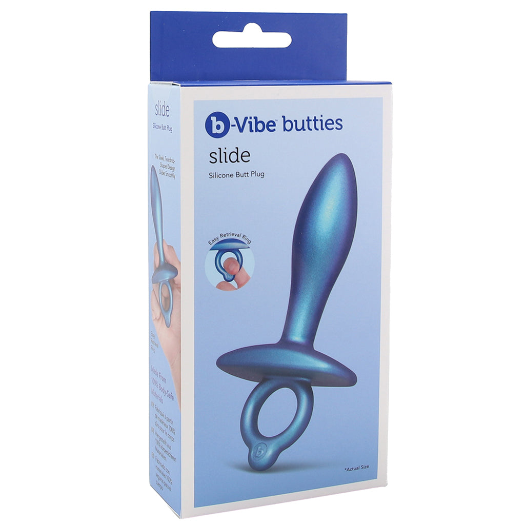 b-Vibe Butties Slide Silicone Butt Plug Anal Sex Toys > Butt Plugs