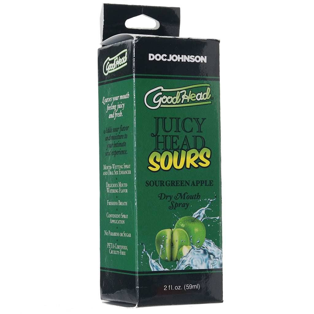 GoodHead Juicy Head Sours Mouth Spray 2oz/59ml in Apple Lubes and Lotions > Flavored Sex Lubes