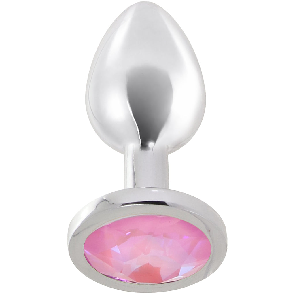 Rear Assets Small Pink Gem Plug Anal Sex Toys > Butt Plugs