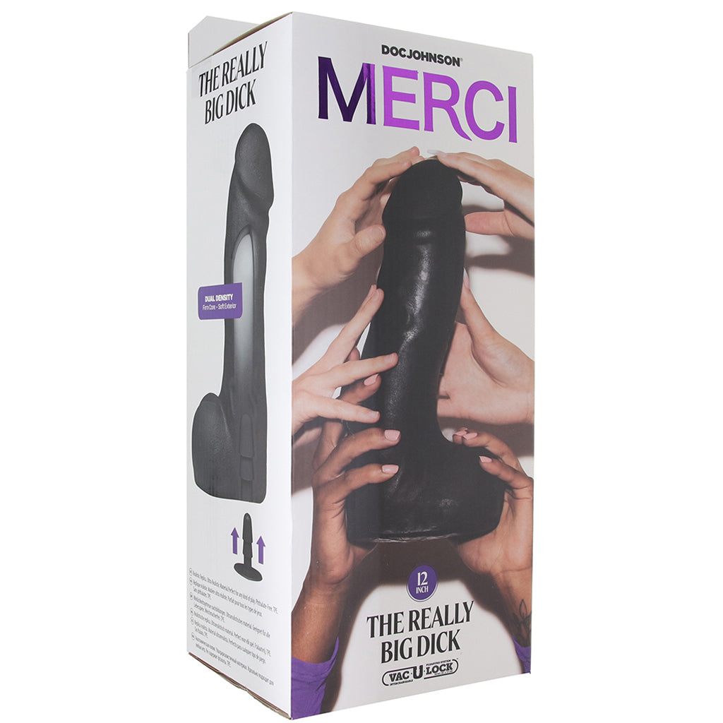 Merci The Really Big Dick 12 Inch ULTRASKYN Dildo Dildo Sex Toys > Realistic Dildos