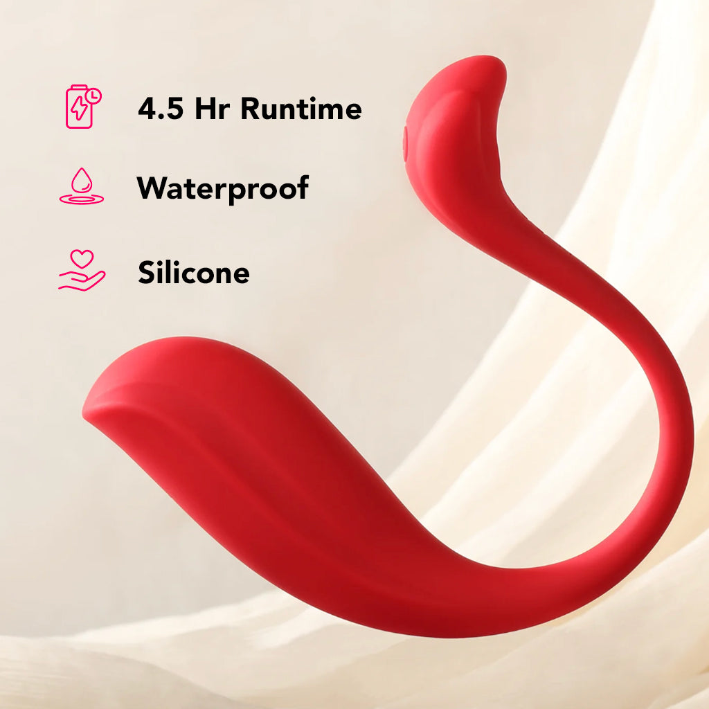 Phoenix Neo 2 App Controlled Vibe in Red Vibrators > Bullet and Egg Vibrators