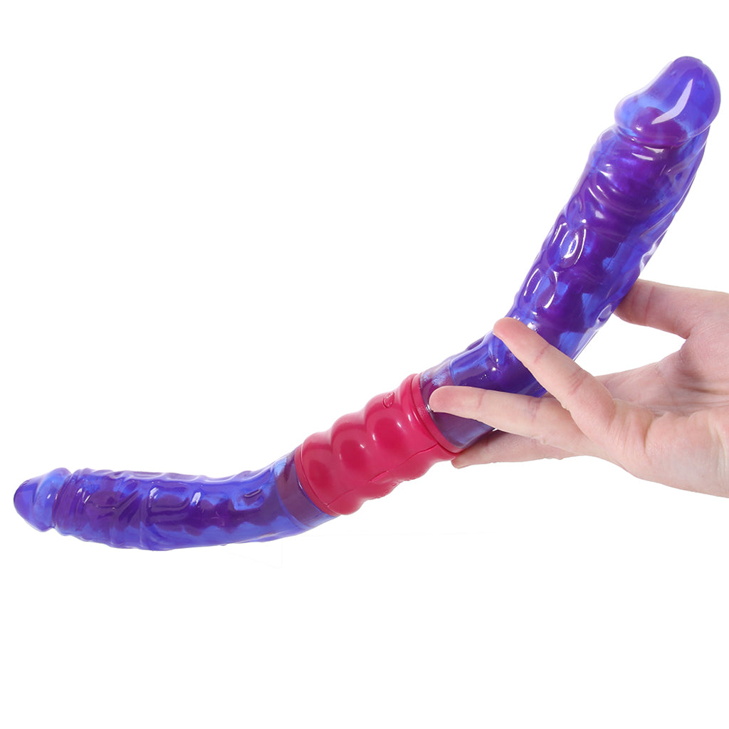 Dual Vibrating Flexi-Dildo Dildo Sex Toys > Double Ended Dildos