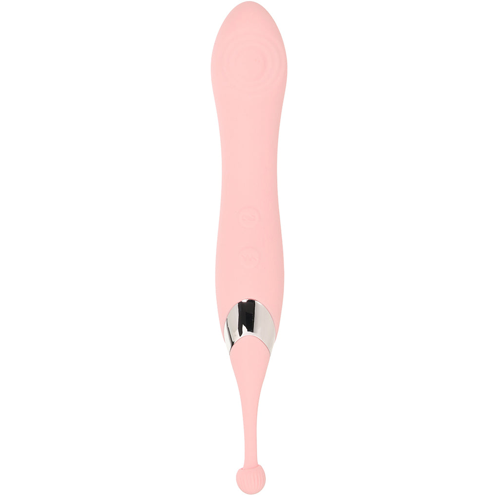 Clit-Tastic Double Sided Teaser with Attachments Vibrators > G-Spot Vibrators