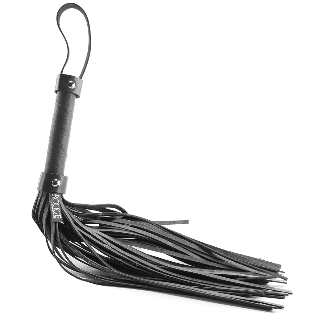 Leather Flogger in Black Bondage and Fetish > Whips and Crops