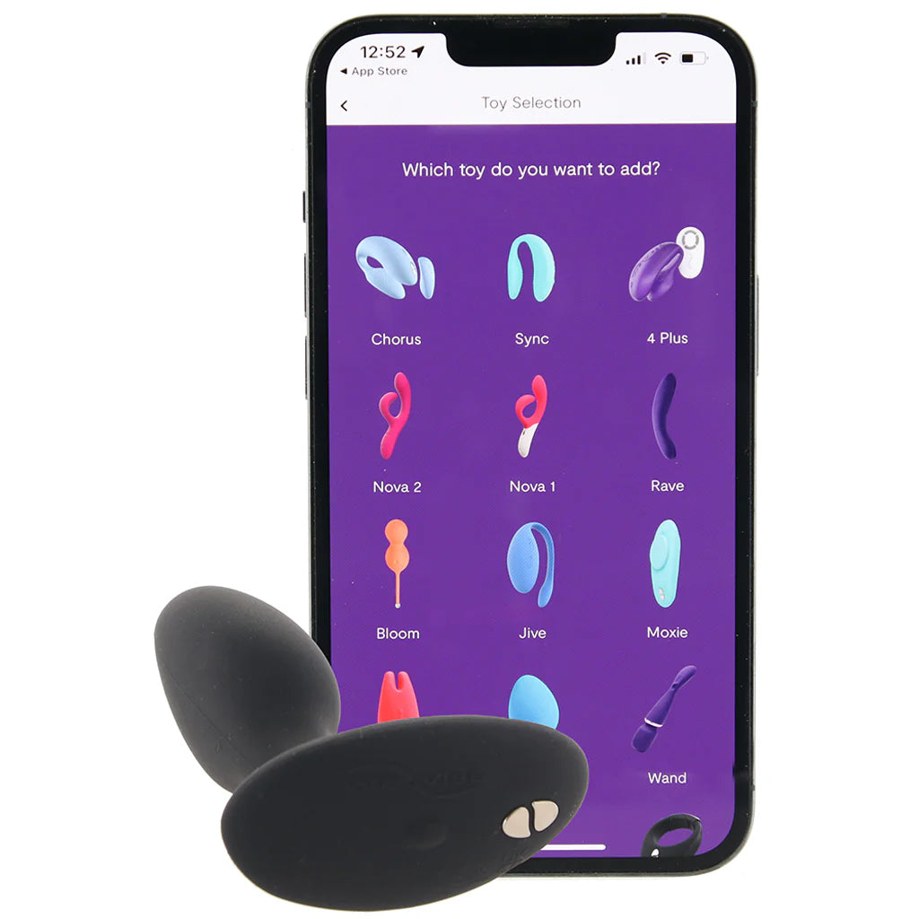 We-Vibe Ditto+ Vibrating Anal Plug in Black Anal Sex Toys > Anal Vibrators