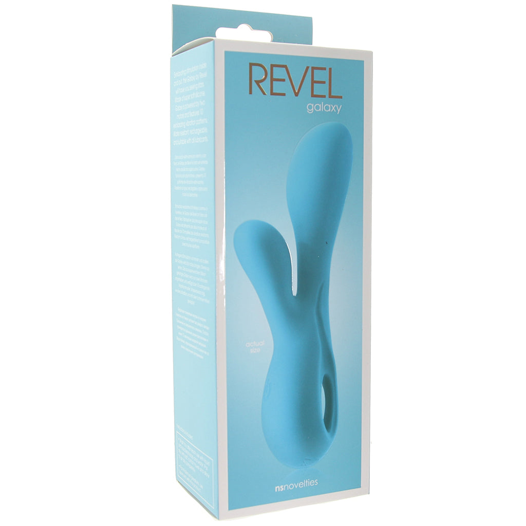 Revel Galaxy Rabbit Vibe in Blue Vibrators > Rabbit Vibrators