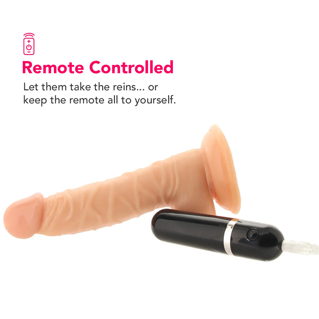 Mr Just Right 5.25 Inch Dildo Vibe in Ivory Vibrators > Realistic Vibrator Dildos