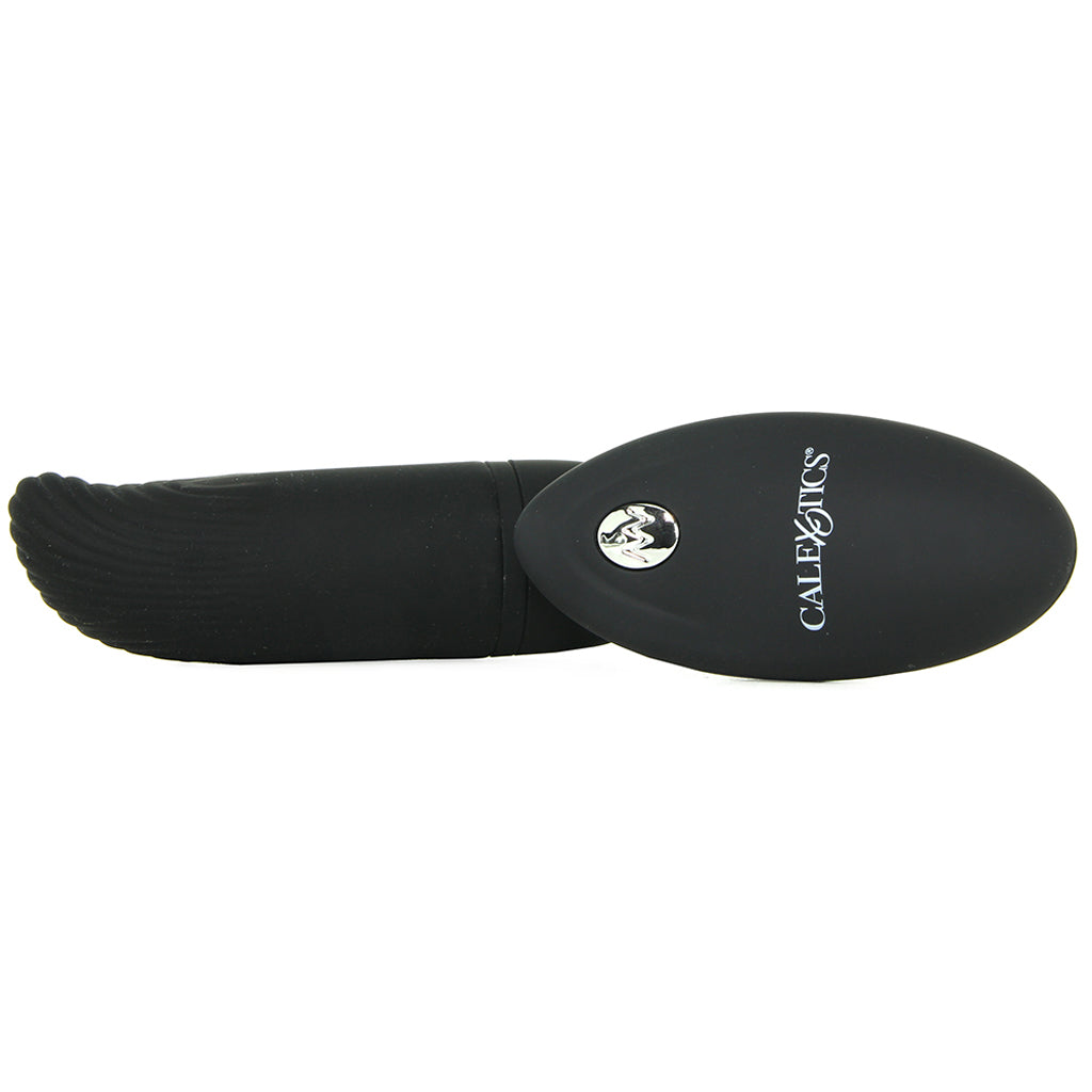 Silicone Remote Ridged G Vibe in Black Vibrators > G-Spot Vibrators