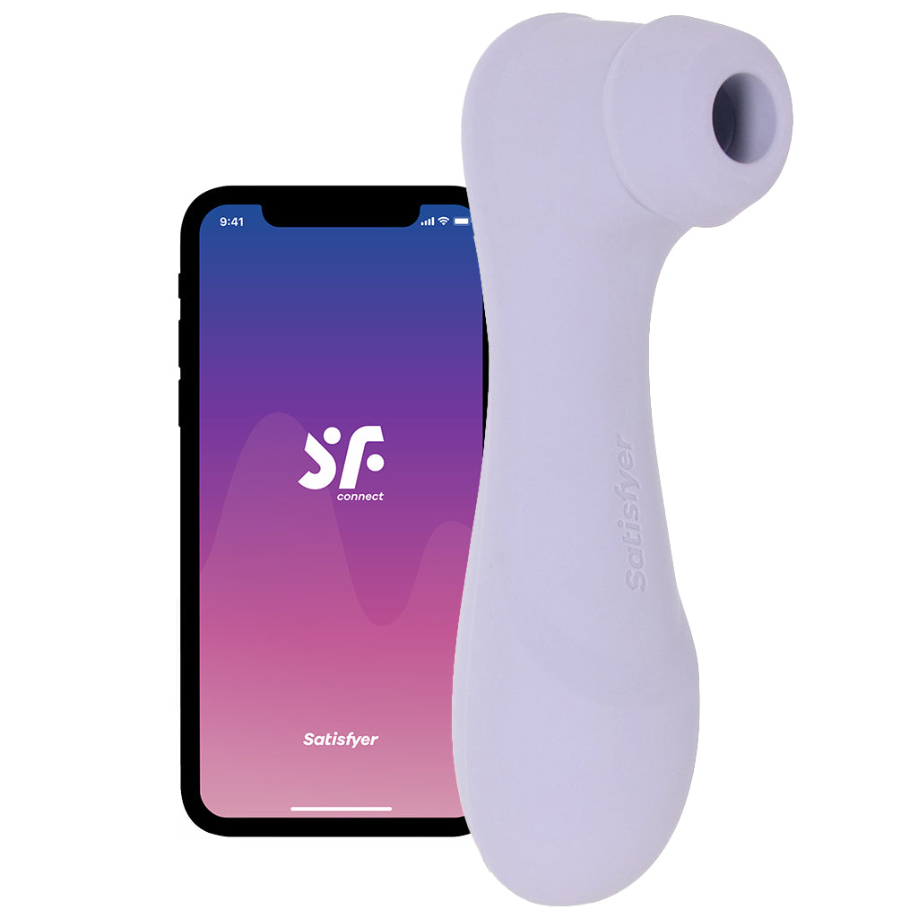 Satisfyer Pro 2 Gen 3 Double Air Pulse App Vibe in Lilac Vibrators > Clitoral Stimulators