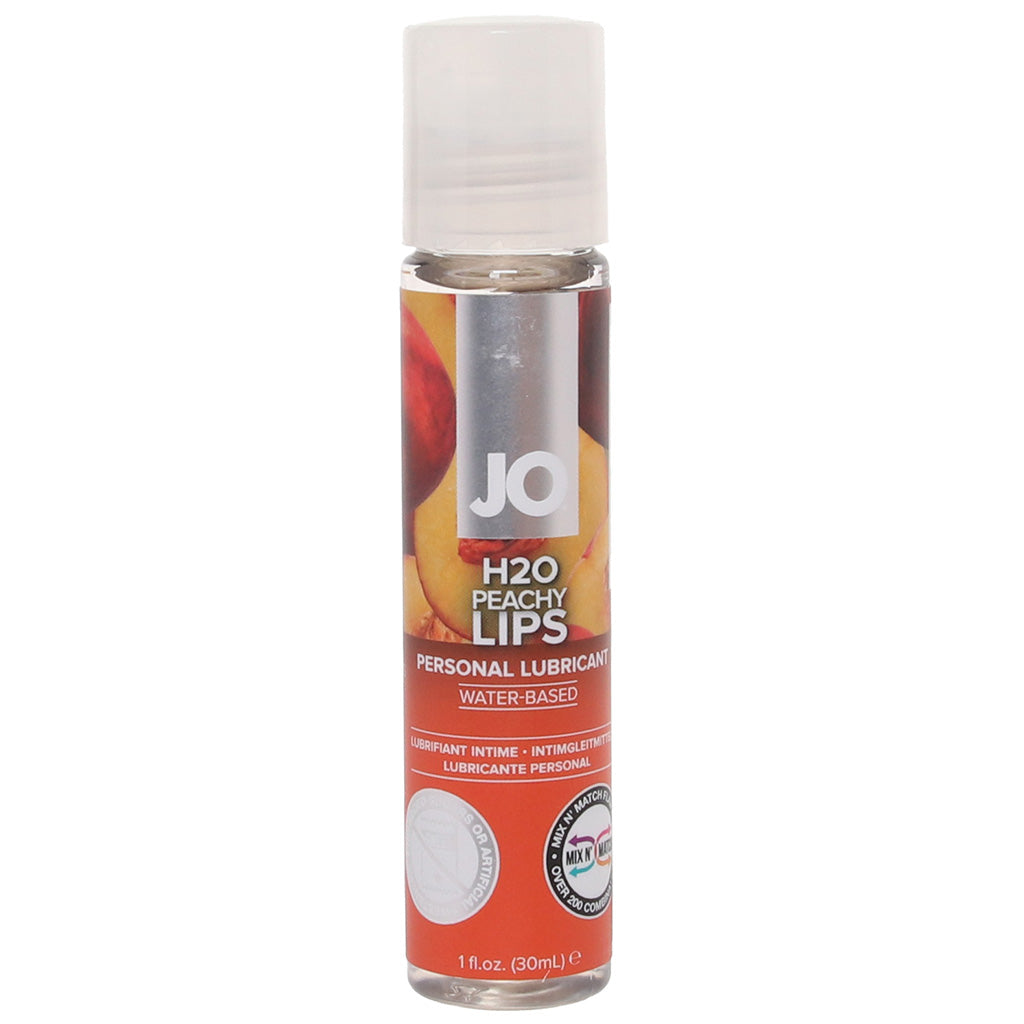 H2O Flavored Lube 1oz/30ml in Peachy Lips Lubes and Lotions > Flavored Sex Lubes