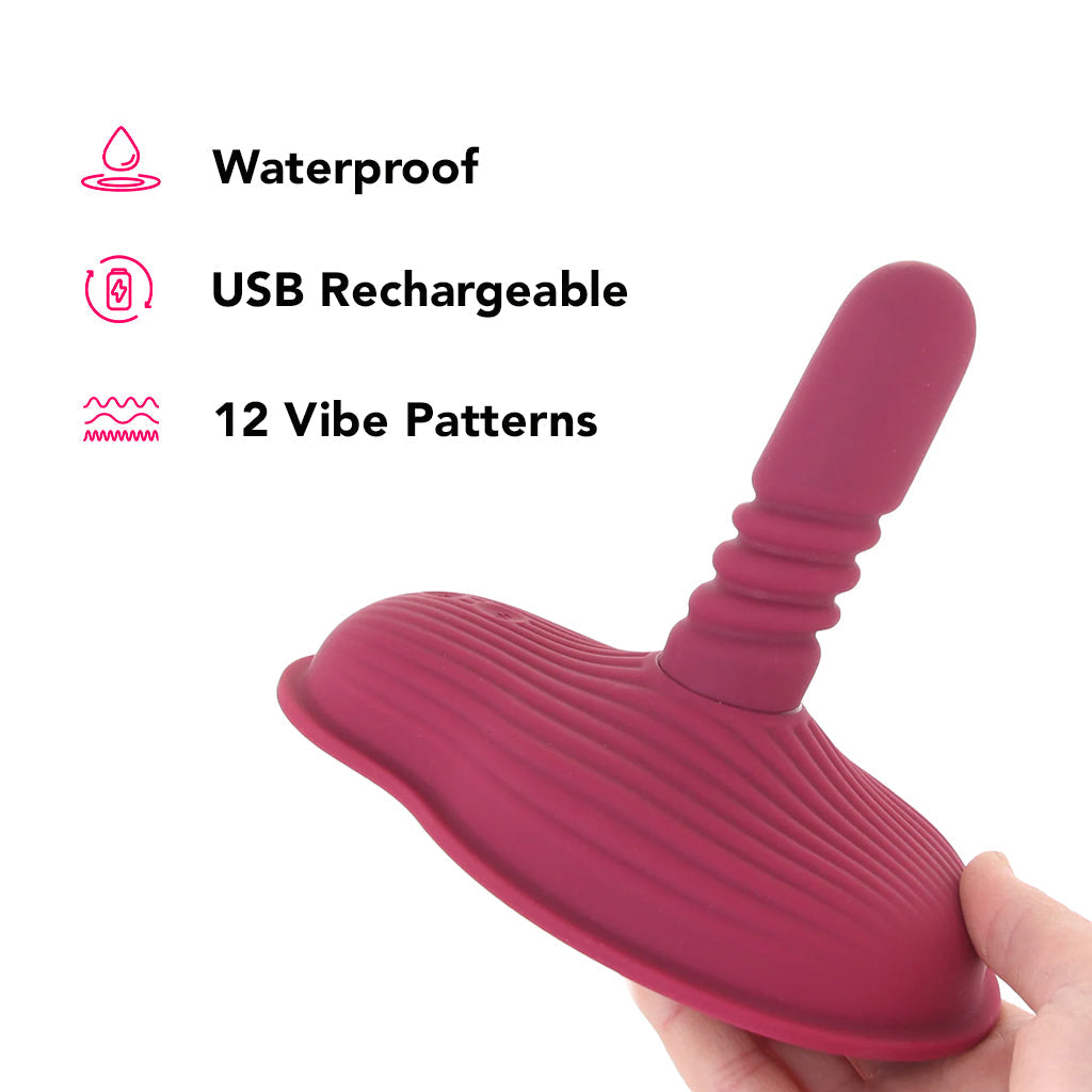 Dual Rider Thrust & Grind Hands-Free Vibe Vibrators > G-Spot Vibrators