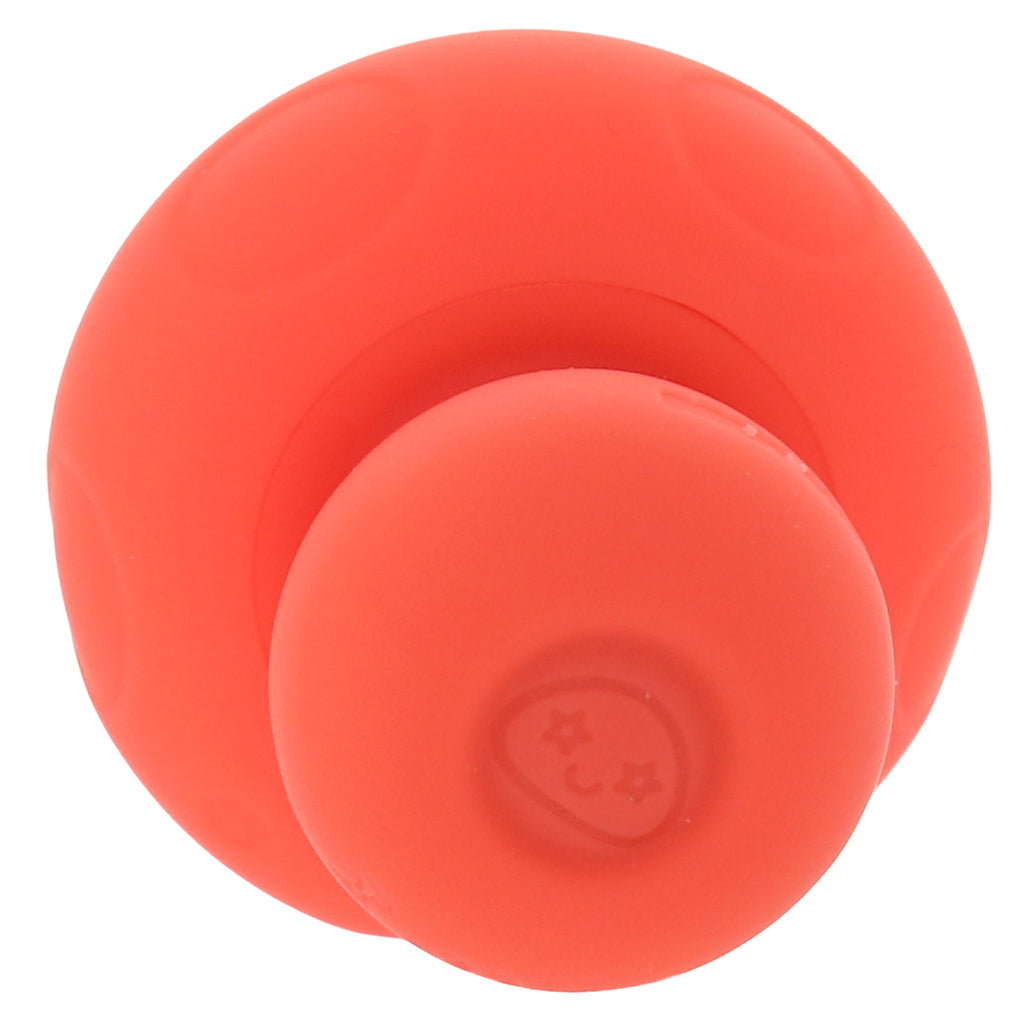 Mochi Silicone Mushroom Mini Vibe in Peach Vibrators > Clitoral Stimulators