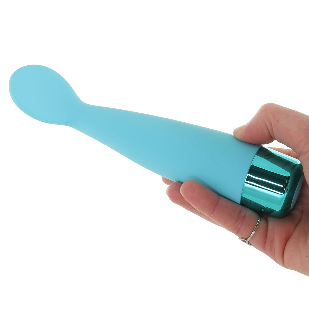 Eden Silicone Scoop Vibe in Teal Vibrators > Clitoral Stimulators