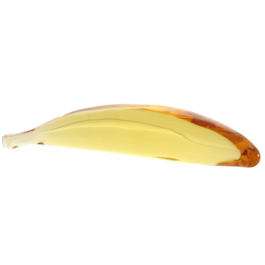 gläs Banana Joy Glass Dildo Dildo Sex Toys > G-Spot Dildos