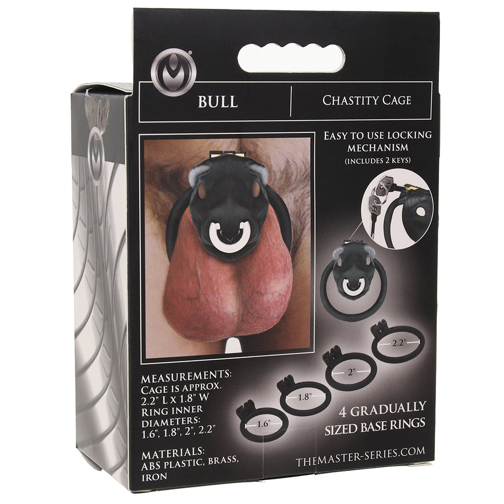 Master Series Bull Chastity Cage Bondage and Fetish > Cock and Ball Devices