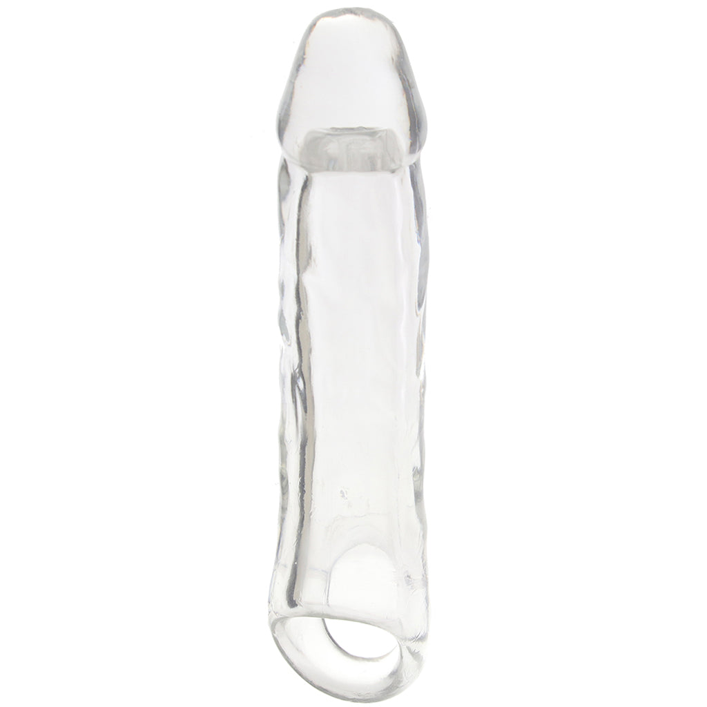 Size Up 3 Inch Extender with Ball Loop in Clear Male Enhancement > Extenders and Sleeves