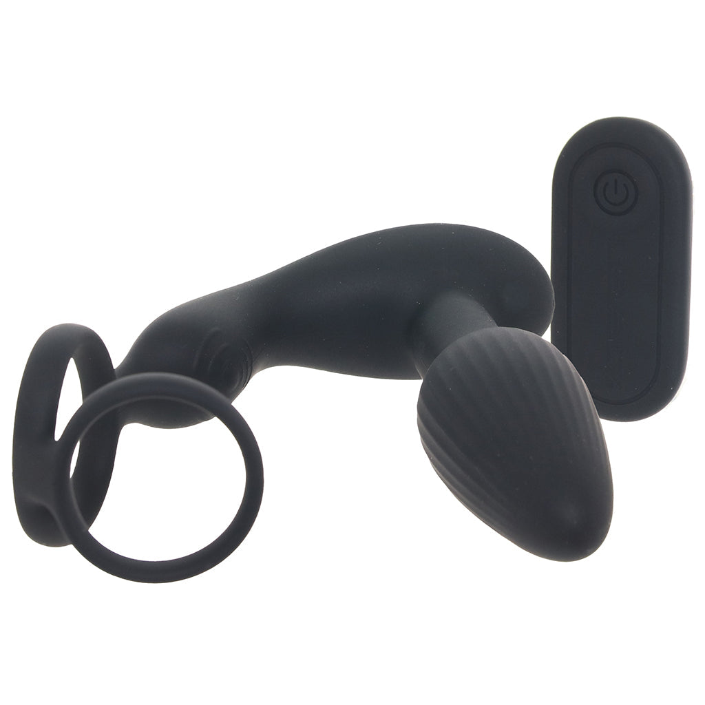 LEVELZ Dual Vibrating Ring and Rotating Plug