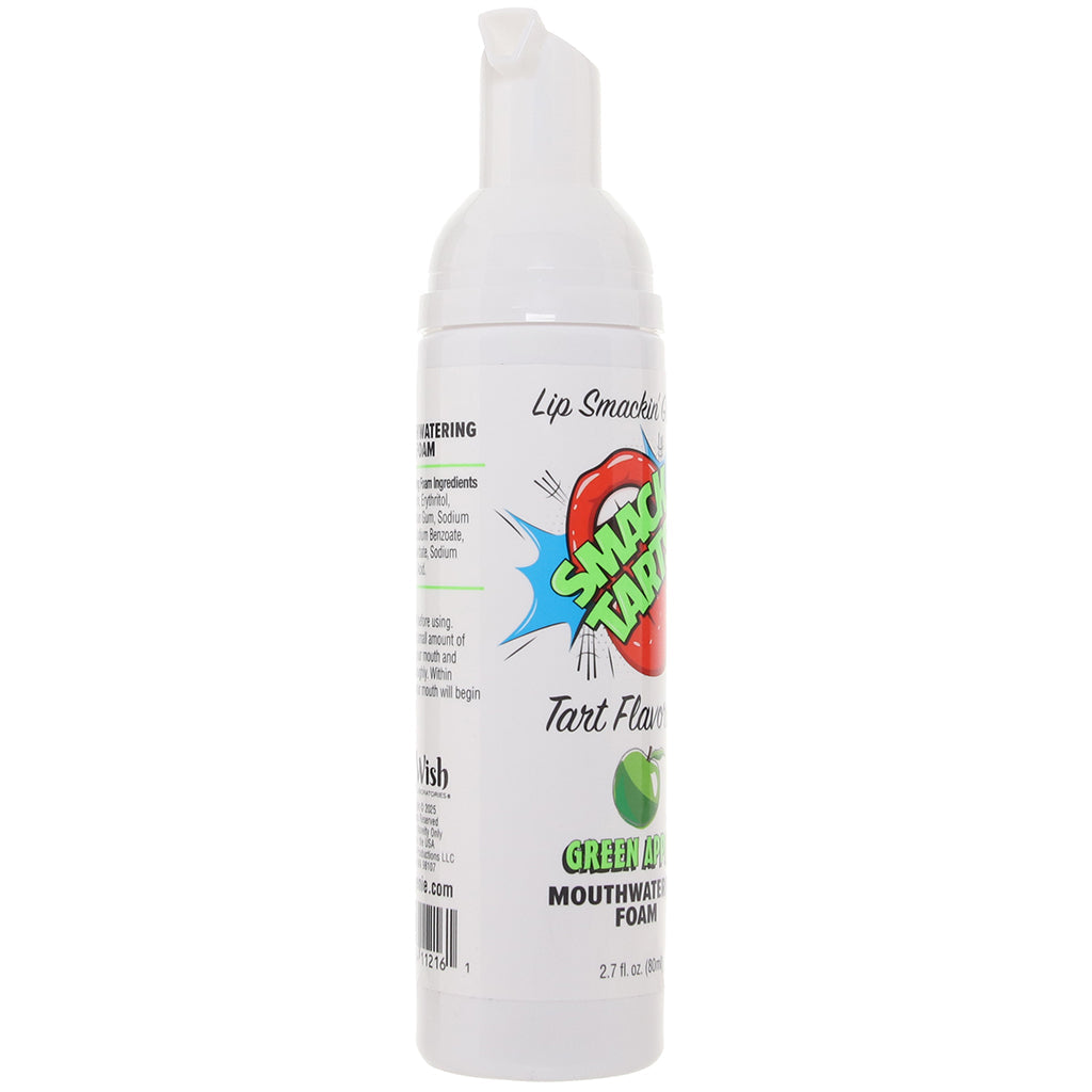 Smack Tarts Mouthwatering Foam 2.7oz/80ml in Green Apple Lubes and Lotions > Flavored Sex Lubes