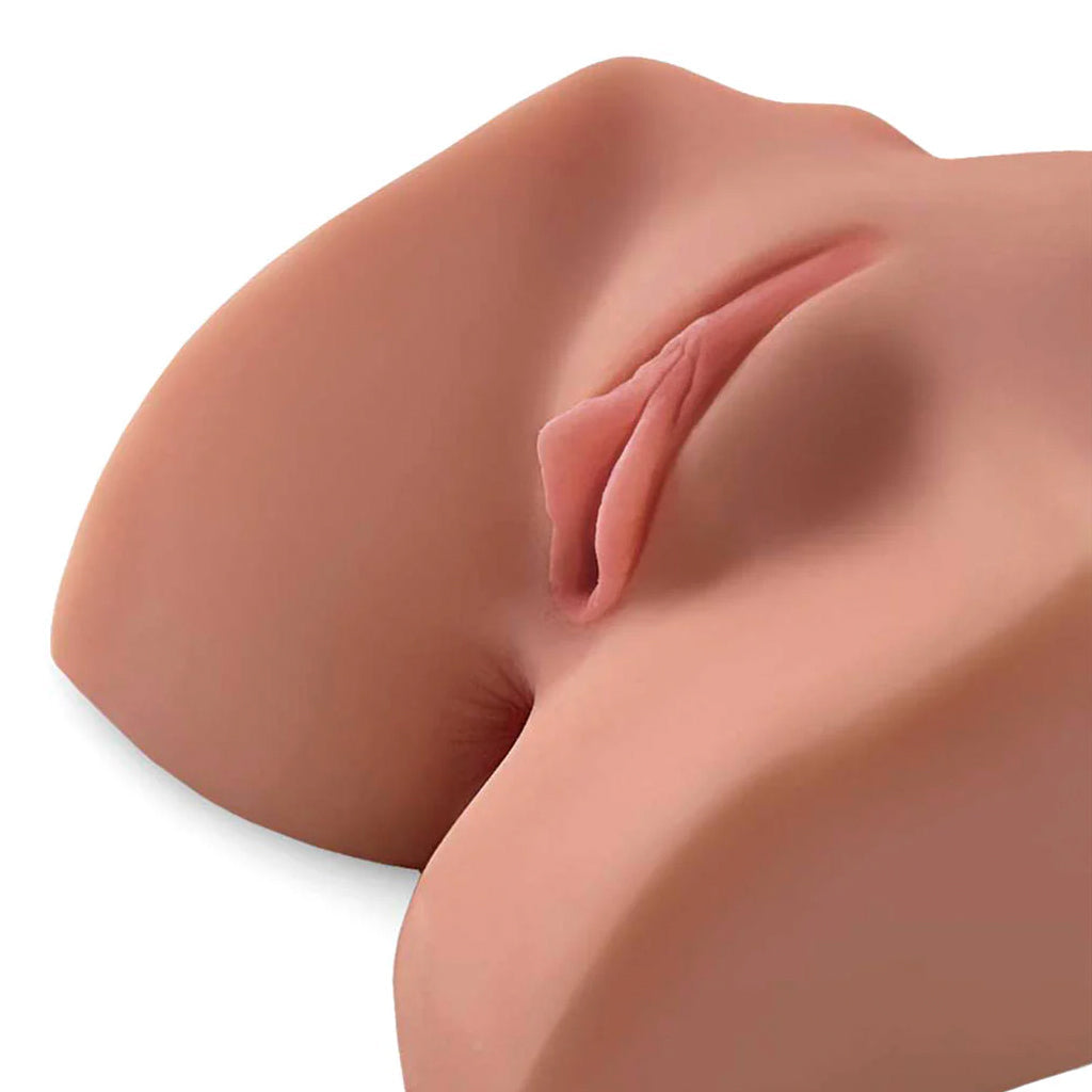 PDX Plus Perfect DD's Masturbator in Tan Male Masturbators > Realistic Butts