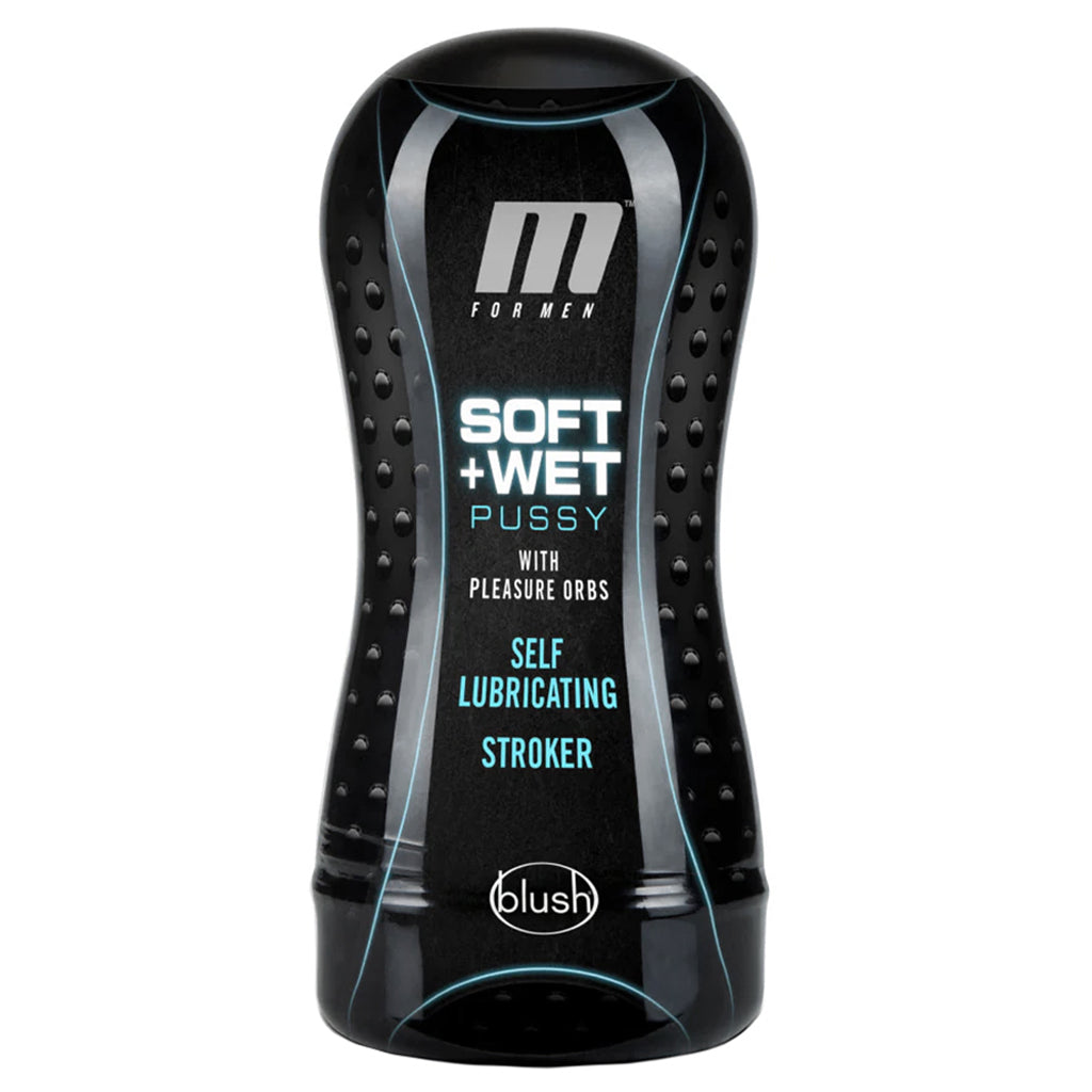 M For Men Soft + Wet Pussy in Pleasure Orbs Male Masturbators > Pocket Strokers