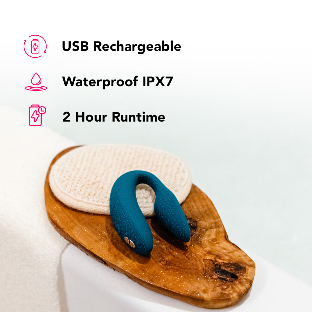 We-Vibe Sync 2 Couple's Vibe in Velvet Green Vibrators > G-Spot Vibrators