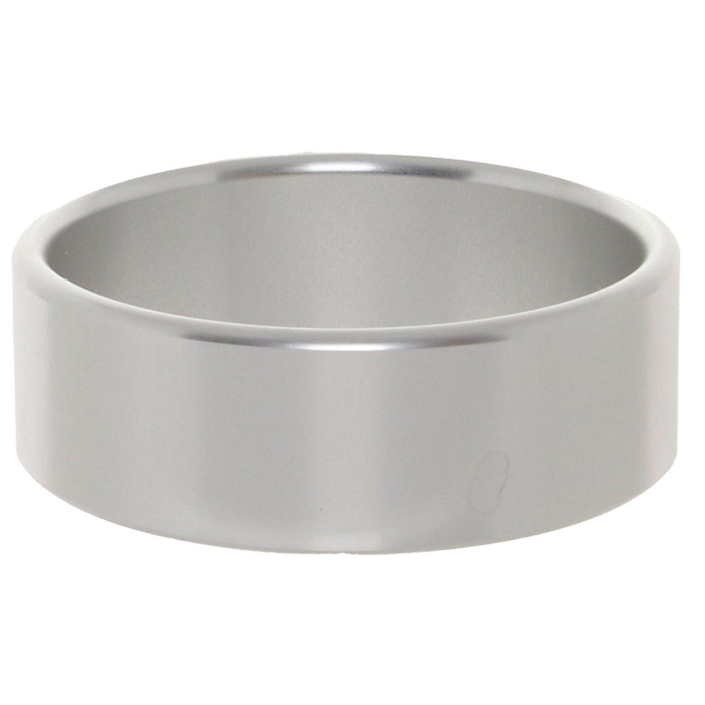 Rock Solid The Brushed Alloy Cock Ring in X-Large Cock Rings