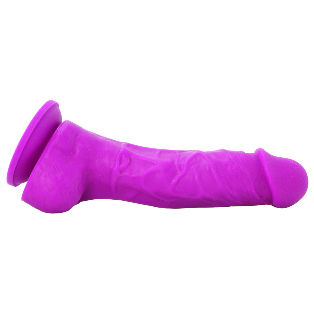 ColourSoft 5 Inch Soft Silicone Dildo in Purple Dildo Sex Toys > Realistic Dildos