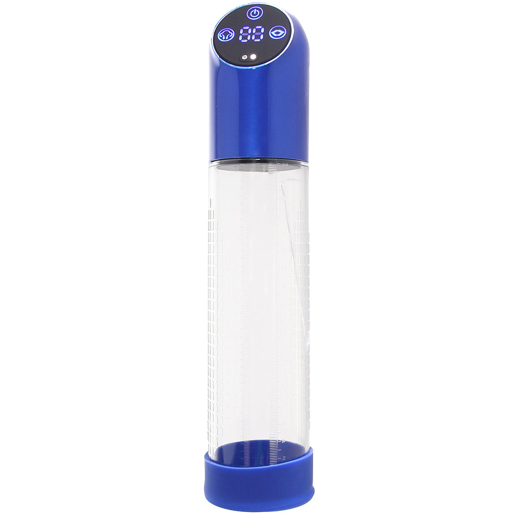 Pumped Automatic Waterproof Penis Pump in Blue Male Enhancement > Penis Pumps