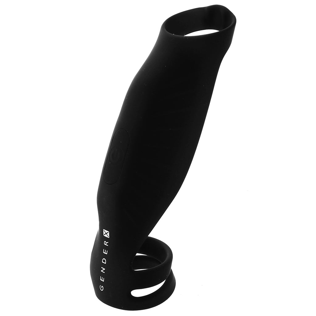 Gender X Rocketeer Vibrating Shaft Sleeve Male Enhancement > Extenders and Sleeves