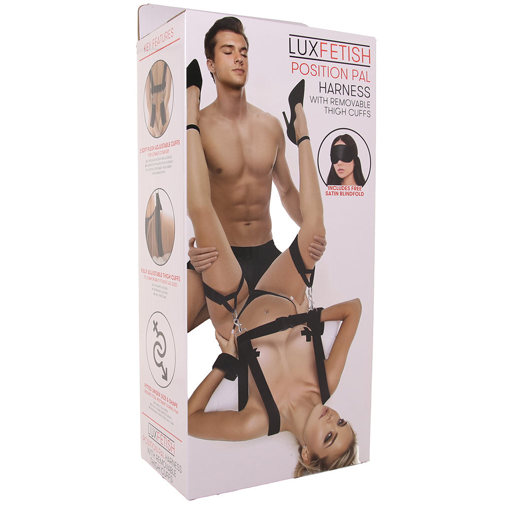 Position Pal Harness with Removable Thigh Cuffs Bondage and Fetish > Sex Swings and Suspension