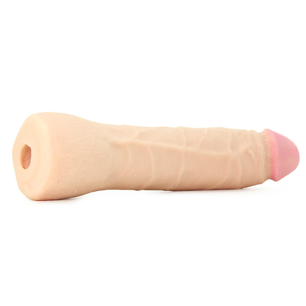 7 Inch Thin ULTRASKYN Vac-U-Lock Dildo in White Dildo Sex Toys > Realistic Dildos