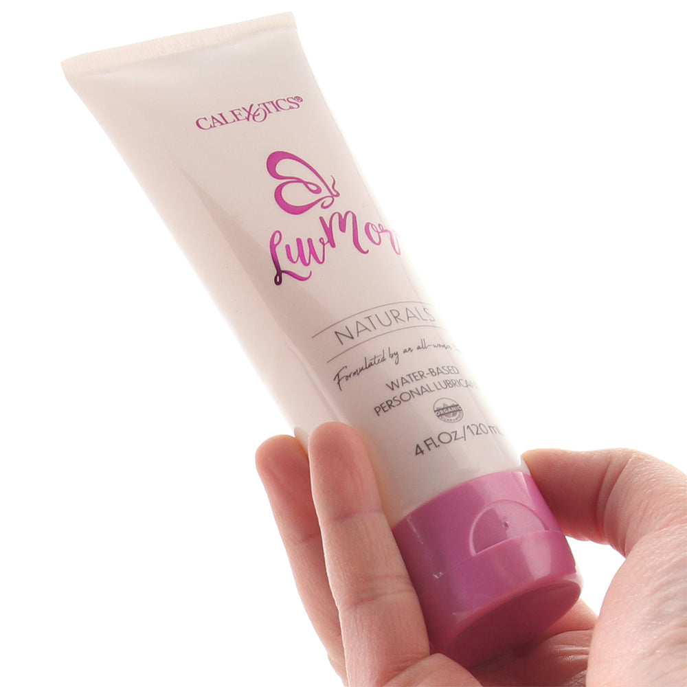 LuvMor Naturals Water Based Lube in 4oz/120ml Lubes and Lotions > Water Based Sex Lubes