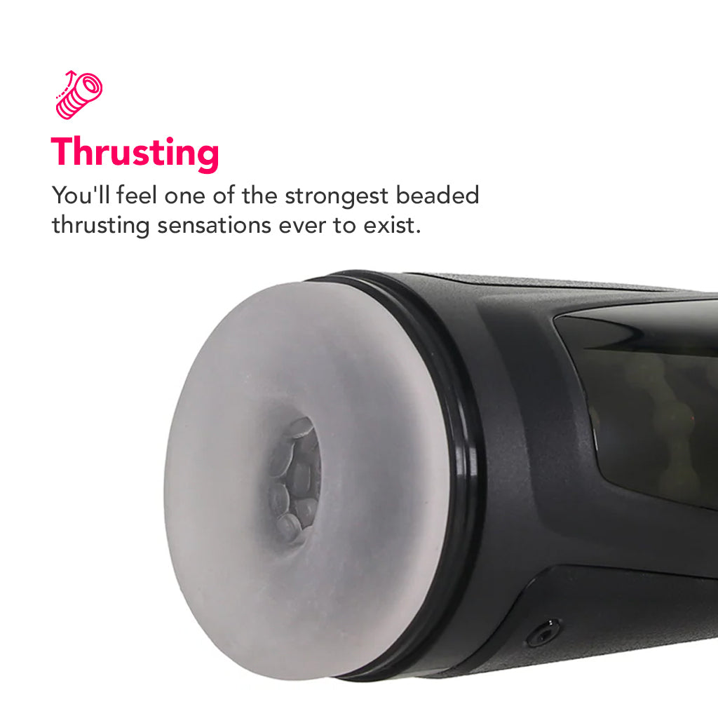 PDX Elite Moto-Bator Pro Thrusting Stroker Male Masturbators > Auto Strokers