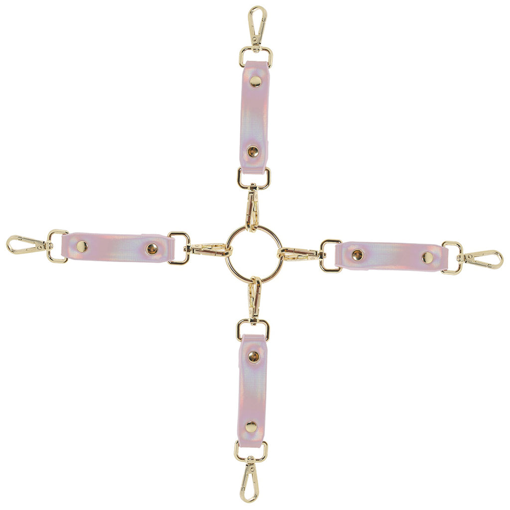 Ouch! Paris Collection Hogtie Connectors in Pink Bondage and Fetish > Restraints