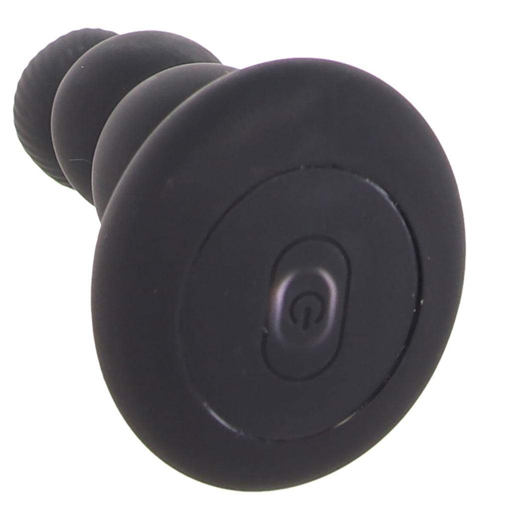 Renegade Valor Gyrating & Vibrating Beaded Plug Anal Sex Toys > Butt Plugs