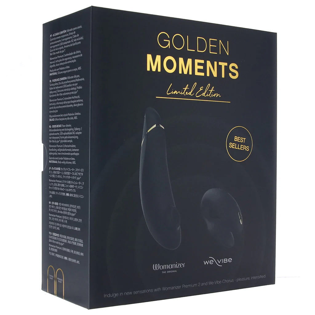 We-Vibe + Womanizer Golden Moments Limited Edition Vibrators > Clitoral Stimulators
