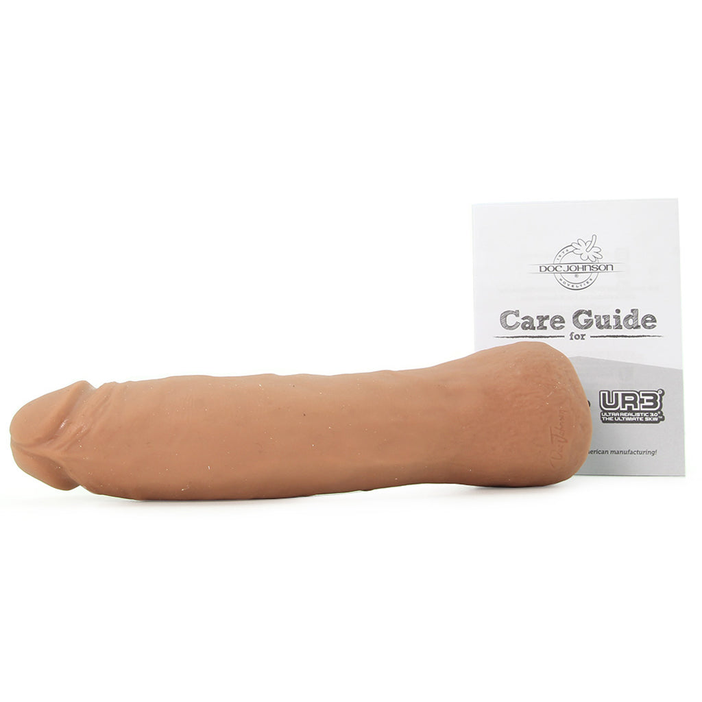 7 Inch Thin ULTRASKYN Vac-U-Lock Dildo in Brown Dildo Sex Toys > Realistic Dildos