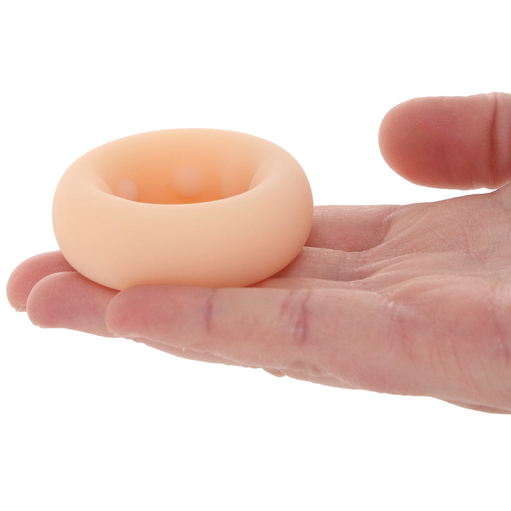 Gunner Liquid Silicone Super Stretch C-Ring in Light Cock Rings