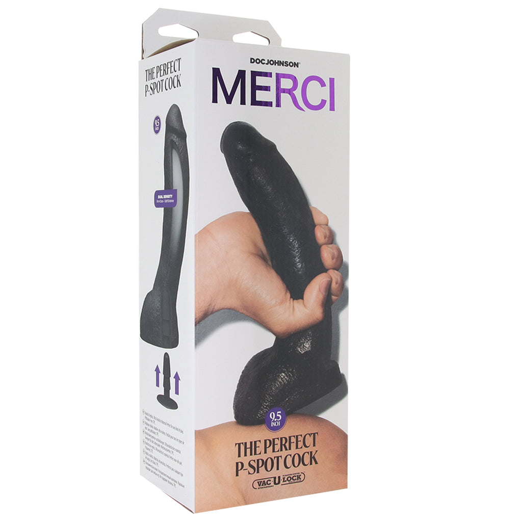 Merci The Perfect P-Spot 9.5 Inch ULTRASKYN Cock Dildo Sex Toys > Realistic Dildos
