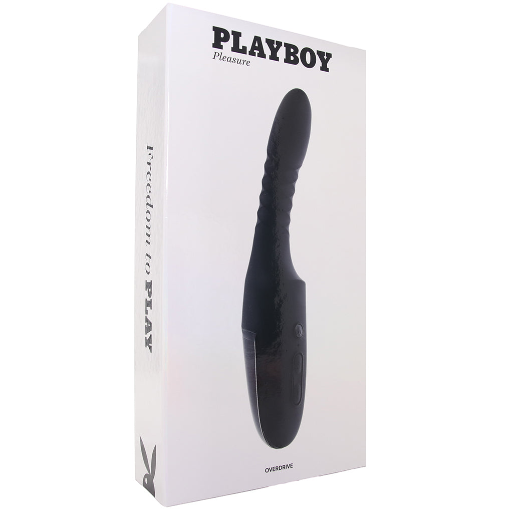 Playboy Overdrive Thrusting & Heating Vibe Thrusting Dildos & Vibrators