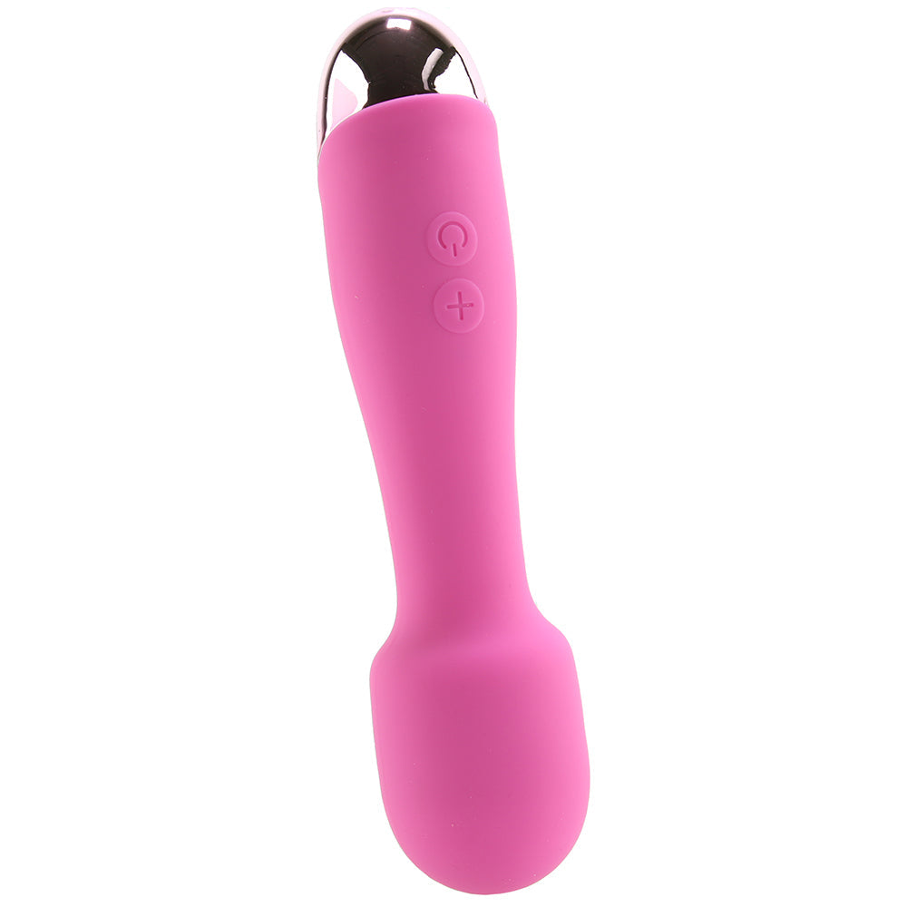 Mini Miracle Rechargeable Silicone Wand Massager Vibrators > Wands