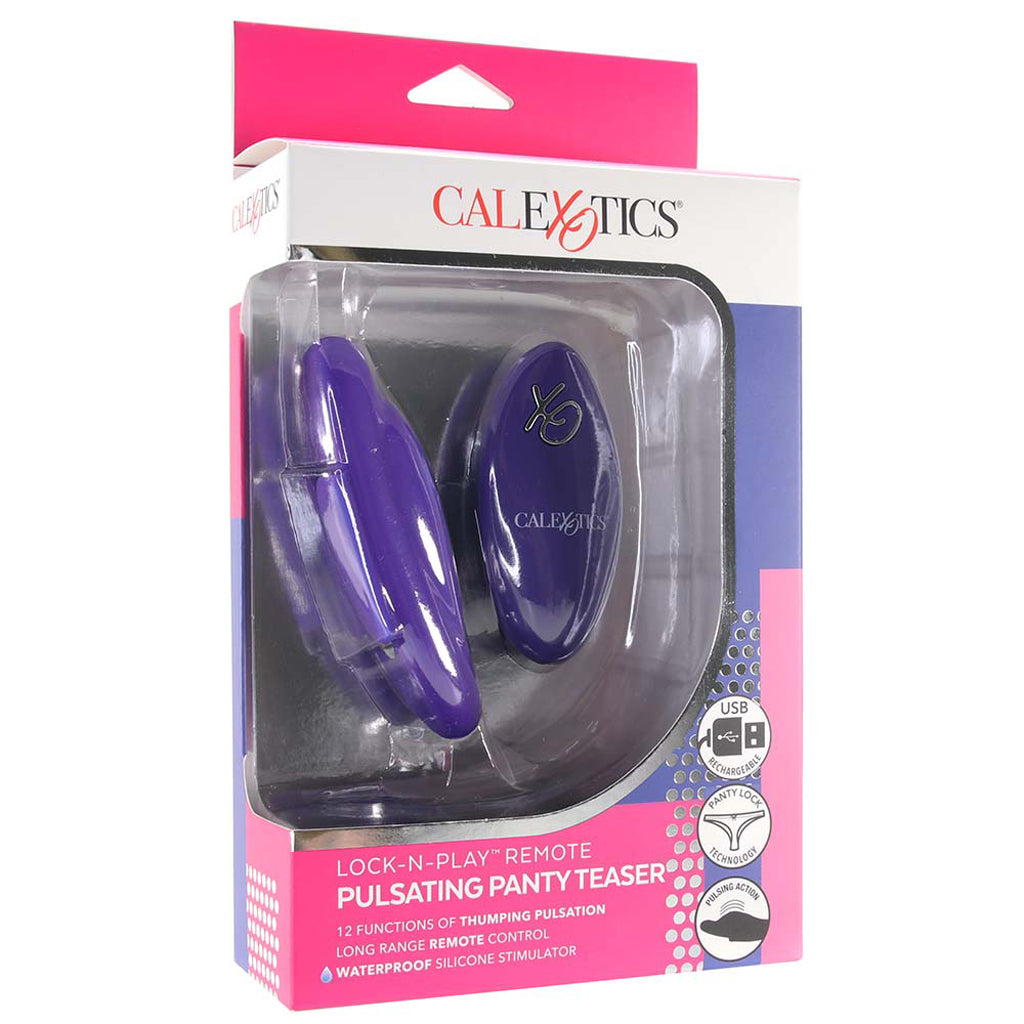 Lock-N-Play Remote Pulsating Panty Teaser Vibe Vibrators > Wearable & Panty Vibrators