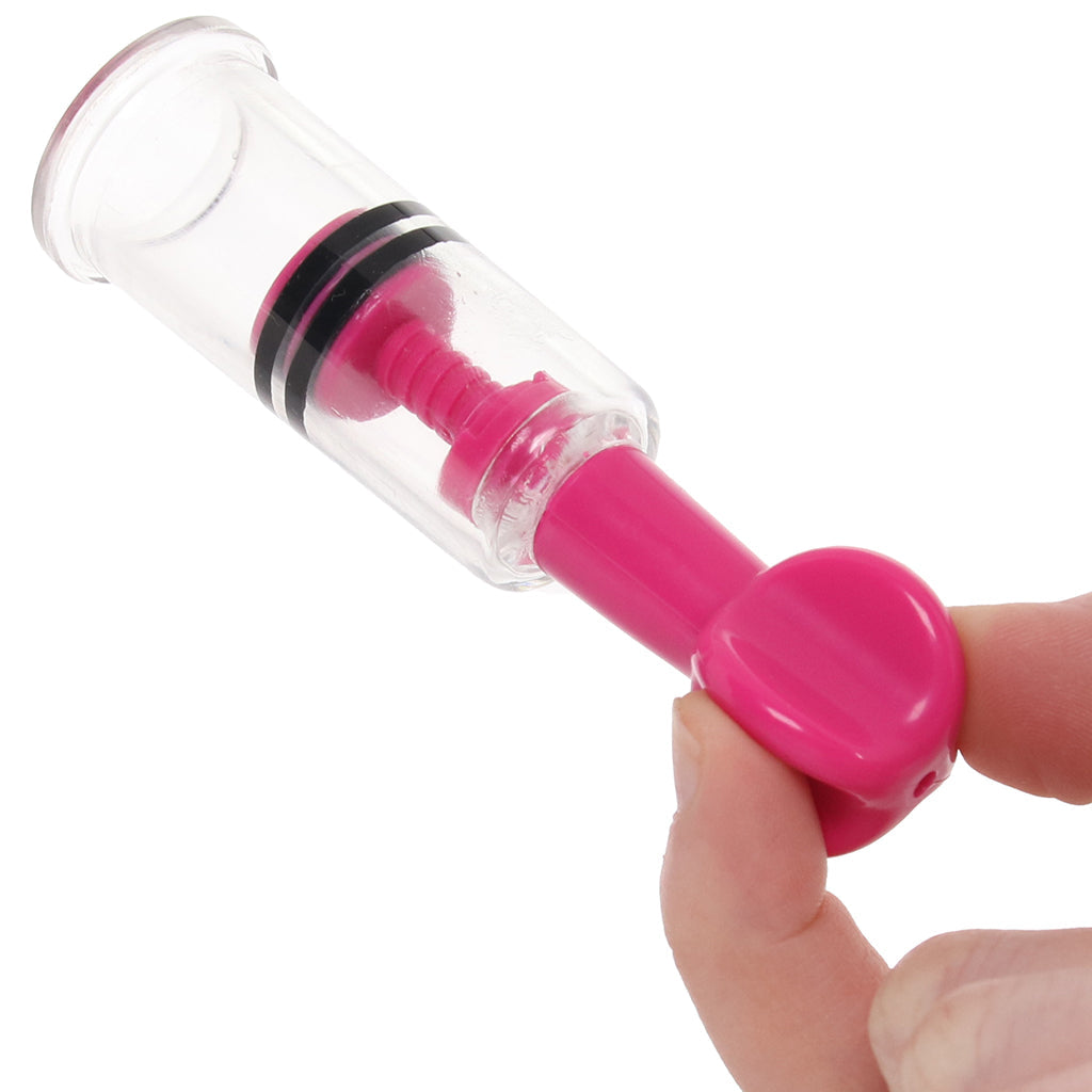 Size Matters MAXtwist Clit & Nipple Sucker Set in Pink Bondage and Fetish > Nipple Stimulators & Clamps
