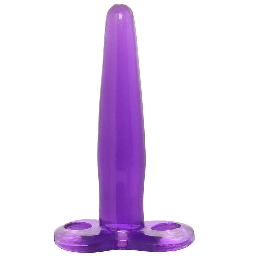 Silicone Tee Probe in Purple Anal Sex Toys > Butt Plugs