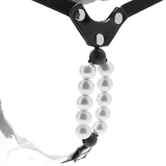 Lover's Thong with Pleasure Pearls