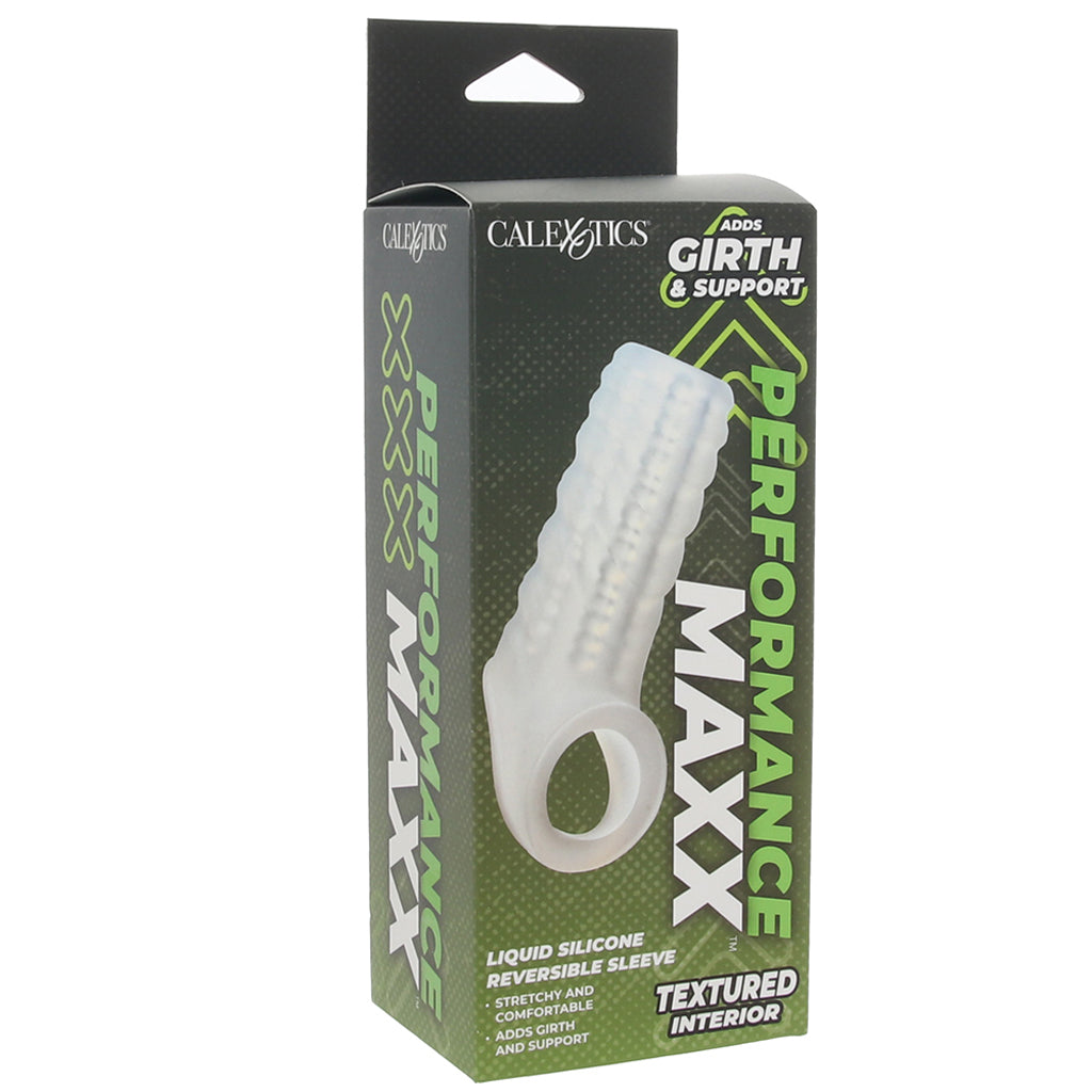 Performance MAXX Silicone Reversible Sleeve Male Enhancement > Extenders and Sleeves