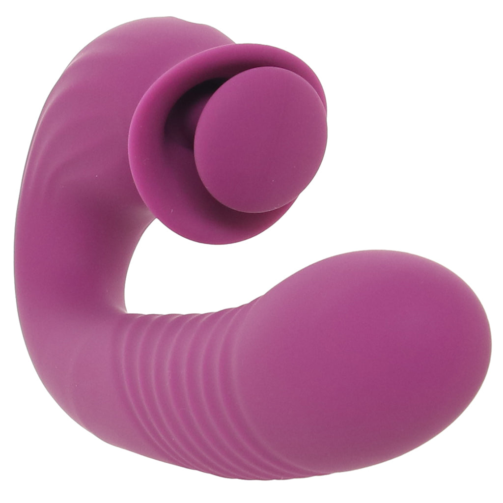 Deep Ecstasy G-Spot Thrusting Vibe Vibrators > Rabbit Vibrators